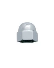 (BULK) CHROME ZINC 9/16" x 11/16" ACORN NUT COVER (BULK) CHROME ZINC 9/16" x 11/16" ACORN NUT COVER