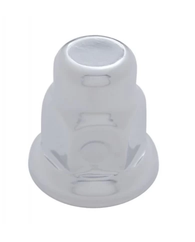 (BULK) CHROME 32mm x 2" TALL NUT COVER W/ FLANGE (BULK) CHROME 32mm x 2" TALL NUT COVER W/ FLANGE