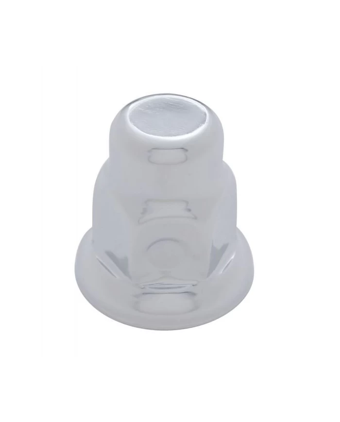 (BULK) CHROME 32mm x 2" TALL NUT COVER W/ FLANGE (BULK) CHROME 32mm x 2" TALL NUT COVER W/ FLANGE