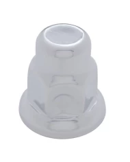 (BULK) CHROME 32mm x 2" TALL NUT COVER W/ FLANGE (BULK) CHROME 32mm x 2" TALL NUT COVER W/ FLANGE