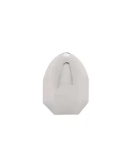 (BULK) CHROME PLASTIC 11/16" x 1 5/16" BULLET PUSH-ON NUT COVER (BULK) CHROME PLASTIC 11/16" x 1 5/16" BULLET PUSH-ON NUT COVER