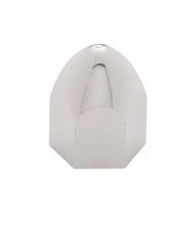 (BULK) CHROME PLASTIC 9/16" x 15/16" BULLET NUT COVER (BULK) CHROME PLASTIC 9/16" x 15/16" BULLET NUT COVER