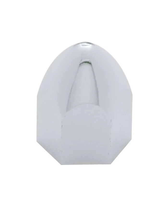 (BULK) CHROME PLASTIC 1/2" x 15/16" BULLET NUT COVER (BULK) CHROME PLASTIC 1/2" x 15/16" BULLET NUT COVER