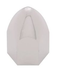 (BULK) CHROME PLASTIC 15/16" x 1 5/8" BULLET PUSH-ON NUT COVER (BULK) CHROME PLASTIC 15/16" x 1 5/8" BULLET PUSH-ON NUT COVER
