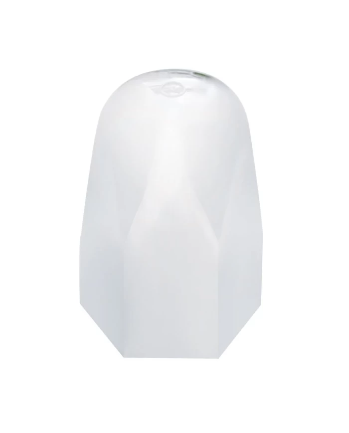 (20/PACK) CHROME PLASTIC 1 1/2"x 2 3/4" TALL NUT COVER (20/PACK) CHROME PLASTIC 1 1/2"x 2 3/4" TALL NUT COVER