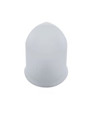(BULK) CHROME PLASTIC 1" x 1 5/8" BULLET ROUND HUCK BOLT COVER (BULK) CHROME PLASTIC 1" x 1 5/8" BULLET ROUND HUCK BOLT COVER