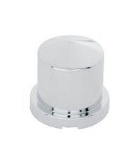 (BULK) CHROME PLASTIC 15/16" x 1 1/2" POINTED ROUND PUSH-ON NUT COVER FOR HEX HEAD BOLTS (BULK) CHROME PLASTIC 15/16" x 1 1/2" POINTED ROUND PUSH-ON NUT COVER FOR HEX HEAD BOLTS
