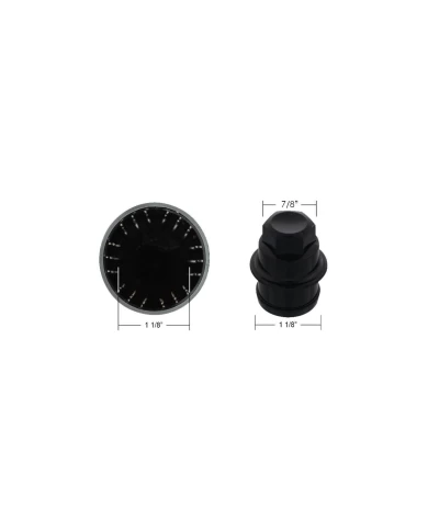 (BULK) CHROME SPIKE NUT COVER FOR CHEVY & GMC FULL SIZE PICKUP (BULK) CHROME SPIKE NUT COVER FOR CHEVY & GMC FULL SIZE PICKUP