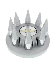 (BULK) CHROME SPIKE NUT COVER FOR CHEVY & GMC FULL SIZE PICKUP (BULK) CHROME SPIKE NUT COVER FOR CHEVY & GMC FULL SIZE PICKUP
