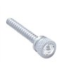 UP24053-Chrome Long Dash Screw With Clear Crystal For Freightliner (2-Pack)