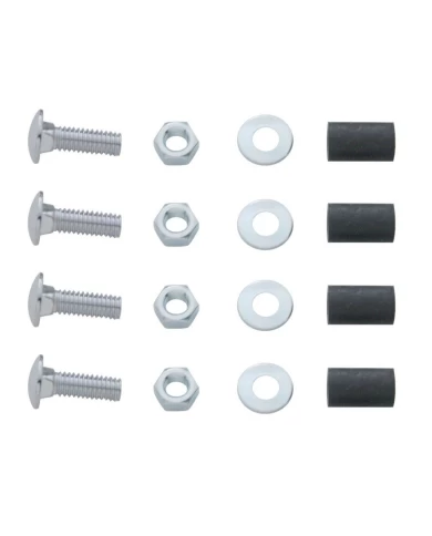 (BULK) BOLT THRU TOP MUD FLAP PLATE MOUNTING HARDWARE - BOLT/NUT/WASHER x 4 (BULK) BOLT THRU TOP MUD FLAP PLATE MOUNTING HARDWARE - BOLT/NUT/WASHER x 4
