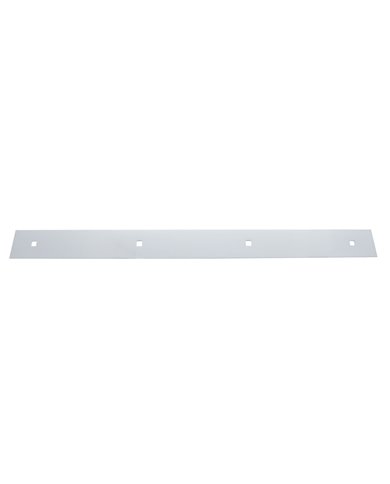 (BULK) CHROME 2"L x 20"W TOP PLATE W/ BOLT THRU STUDS (BULK) CHROME 2"L x 20"W TOP PLATE W/ BOLT THRU STUDS