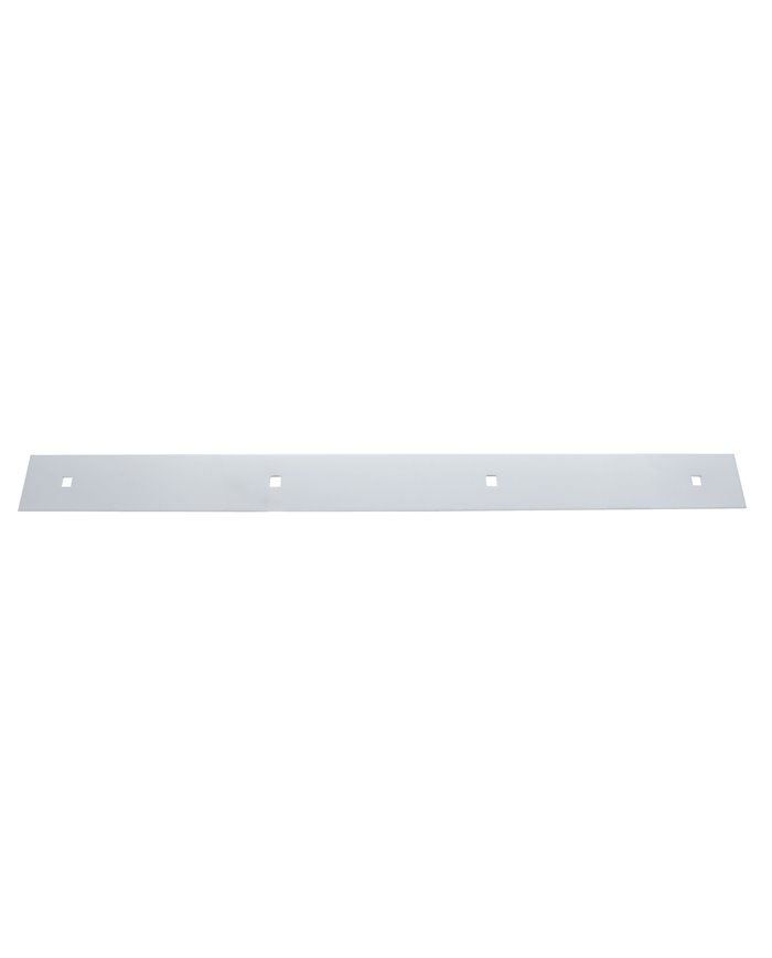 (BULK) CHROME 2"L x 20"W TOP PLATE W/ BOLT THRU STUDS (BULK) CHROME 2"L x 20"W TOP PLATE W/ BOLT THRU STUDS