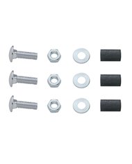 (BULK) BOLT THRU BOTTOM MUD FLAP PLATE MOUNTING HARDWARE - BOLT/NUT/WASHER x 3 (BULK) BOLT THRU BOTTOM MUD FLAP PLATE MOUNTING HARDWARE - BOLT/NUT/WASHER x 3