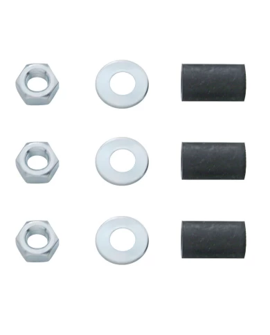 (BULK) WELDED STUD BOTTOM MUD FLAP PLATE MOUNTING HARDWARE - NUT/WASHER x 3 (BULK) WELDED STUD BOTTOM MUD FLAP PLATE MOUNTING HARDWARE - NUT/WASHER x 3