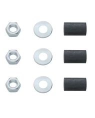 (BULK) WELDED STUD BOTTOM MUD FLAP PLATE MOUNTING HARDWARE - NUT/WASHER x 3 (BULK) WELDED STUD BOTTOM MUD FLAP PLATE MOUNTING HARDWARE - NUT/WASHER x 3