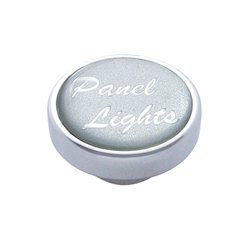 UP23220-"Panel Lights" Dash Knob - Silver Glossy Sticker