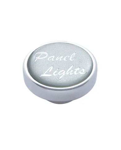 UP23220-"Panel Lights" Dash Knob - Silver Glossy Sticker