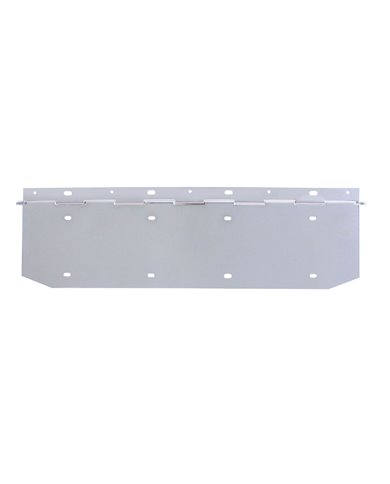 (BULK) CHROME 2 LICENSE PLATE ANGLED HOLDER W/ HINGE (BULK) CHROME 2 LICENSE PLATE ANGLED HOLDER W/ HINGE