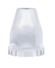 (BULK) CHROME PLASTIC 1 1/2" PUSH-ON ORIGINAL NUT COVER (BULK) CHROME PLASTIC 1 1/2" PUSH-ON ORIGINAL NUT COVER
