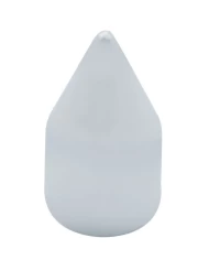 (BULK) CHROME PLASTIC 7/16" x 1 1/4" SPIKE NUT COVER (BULK) CHROME PLASTIC 7/16" x 1 1/4" SPIKE NUT COVER