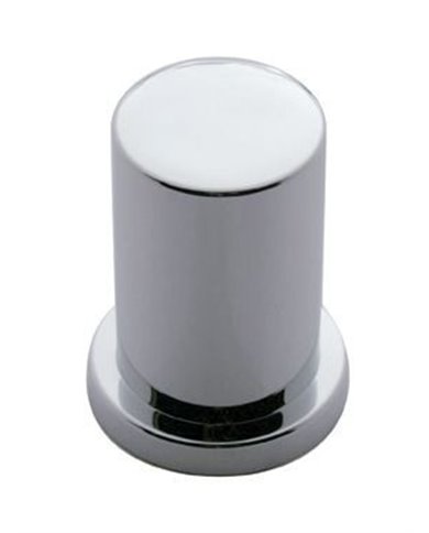 (BULK) CHROME PLASTIC INTERNATIONAL HULK BOLT COVER - 1" (BULK) CHROME PLASTIC INTERNATIONAL HULK BOLT COVER - 1"