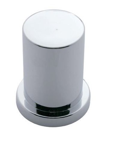 (BULK) CHROME PLASTIC INTERNATIONAL HULK BOLT COVER - 1 3/16" (BULK) CHROME PLASTIC INTERNATIONAL HULK BOLT COVER - 1 3/16"