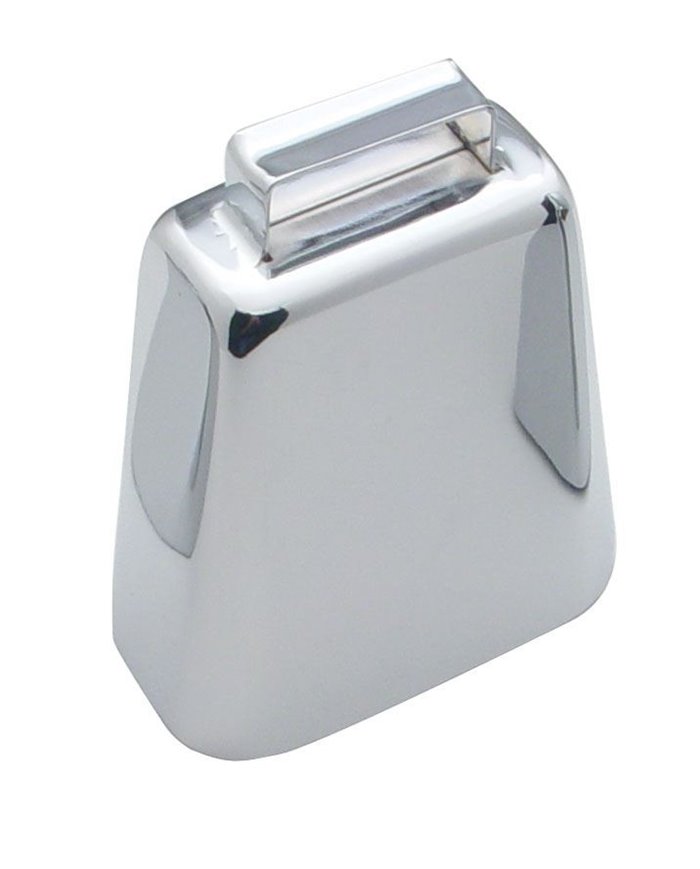 (BULK) CHROME 4 3/4" COW BELL