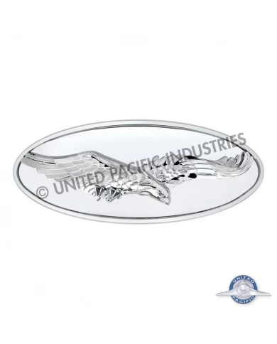 (CARD) CHROME DIECAST EAGLE EMBLEM (CARD) CHROME DIECAST EAGLE EMBLEM