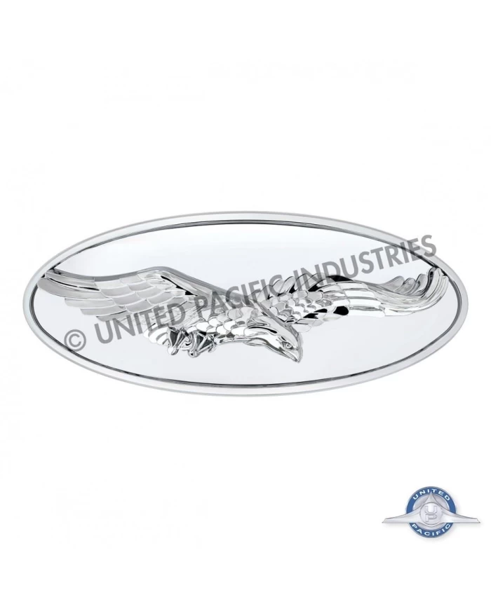 (CARD) CHROME DIECAST EAGLE EMBLEM