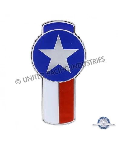 (CARD) CHROME FLAG EMBLEM - TEXAS (CARD) CHROME FLAG EMBLEM - TEXAS