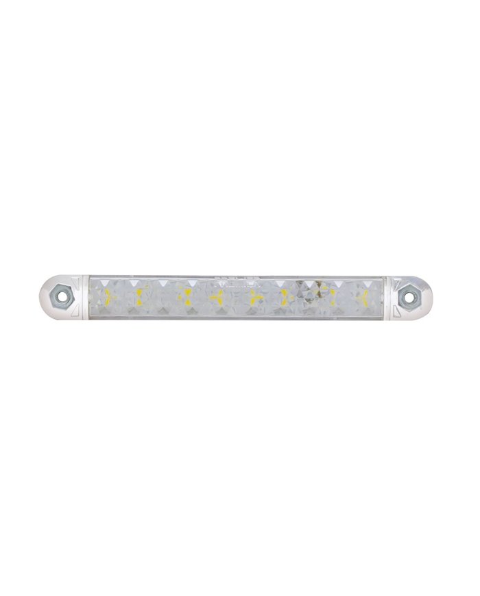 (CARD) 8 WHITE LED 5" LIGHT BAR (CARD) 8 WHITE LED 5" LIGHT BAR
