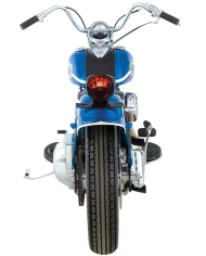 (BOX) ALL-BLACK "DUOLAMP" MOTORCYCLE REAR FENDER TAIL LIGHT, GLASS LENS W/ ""STOP" LETTERING, 12 VOLT (BOX) ALL-BLACK "DUOLAMP" MOTORCYCLE REAR FENDER TAIL LIGHT, GLASS LENS W/ ""STOP" LETTERING, 12 VOLT