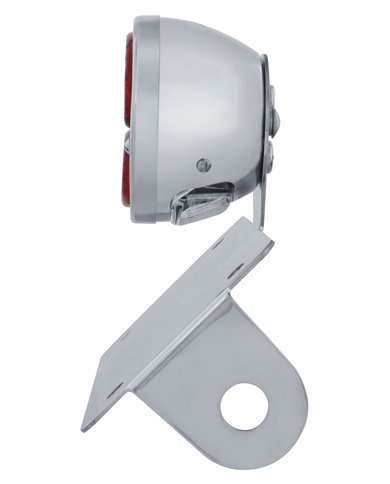 (BOX) 19 RED LED "BOBBER" STYLE "1928 DUO LAMP" TAIL LIGHT - HORIZONTAL (BOX) 19 RED LED "BOBBER" STYLE "1928 DUO LAMP" TAIL LIGHT - HORIZONTAL