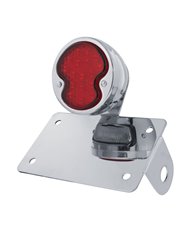 (BOX) 17 RED LED "BOBBER" STYLE "1932 DUO LAMP" TAIL LIGHT - HORIZONTAL