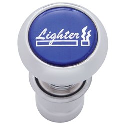 UP28487-Deluxe Cigarette Lighter - Blue Glossy Sticker