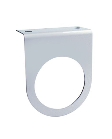 (BULK) STAINLESS STEEL LIGHT BRACKET W/ONE 2 1/2" LIGHT CUTOUT (BULK) STAINLESS STEEL LIGHT BRACKET W/ONE 2 1/2" LIGHT CUTOUT