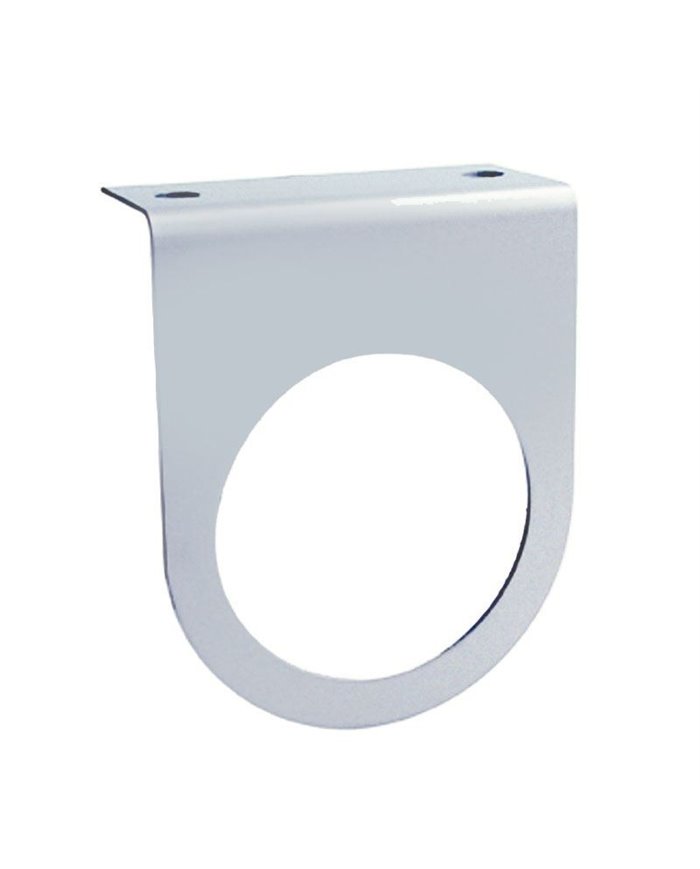 (BULK) STAINLESS STEEL LIGHT BRACKET W/ONE 2 1/2" LIGHT CUTOUT (BULK) STAINLESS STEEL LIGHT BRACKET W/ONE 2 1/2" LIGHT CUTOUT