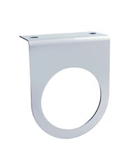 (BULK) STAINLESS STEEL LIGHT BRACKET W/ONE 2 1/2" LIGHT CUTOUT (BULK) STAINLESS STEEL LIGHT BRACKET W/ONE 2 1/2" LIGHT CUTOUT