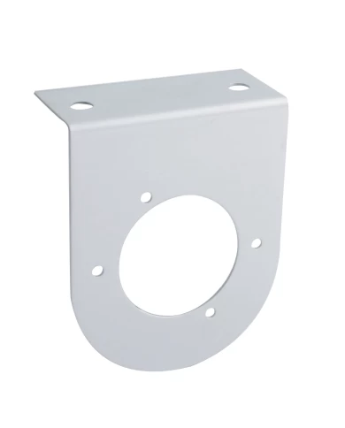 (BULK) STAINLESS STEEL LIGHT BRACKET W/ONE 3" LIGHT CUTOUT (BULK) STAINLESS STEEL LIGHT BRACKET W/ONE 3" LIGHT CUTOUT