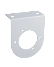 (BULK) STAINLESS STEEL LIGHT BRACKET W/ONE 3" LIGHT CUTOUT (BULK) STAINLESS STEEL LIGHT BRACKET W/ONE 3" LIGHT CUTOUT