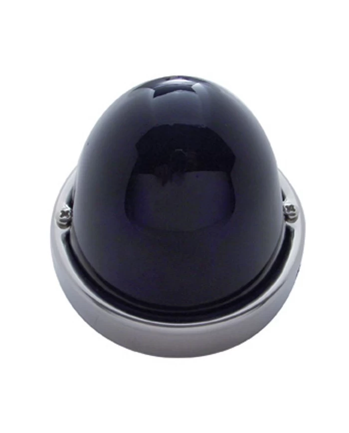 (BULK) LARGE GLASS MARKER LIGHT W/ 1157 BULB - PURPLE (BULK) LARGE GLASS MARKER LIGHT W/ 1157 BULB - PURPLE