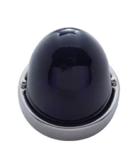 (BULK) LARGE GLASS MARKER LIGHT W/ 1157 BULB - PURPLE (BULK) LARGE GLASS MARKER LIGHT W/ 1157 BULB - PURPLE