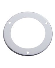 (CARD) STAINLESS STEEL FLANGED 4" LED LIGHT BEZEL (CARD) STAINLESS STEEL FLANGED 4" LED LIGHT BEZEL
