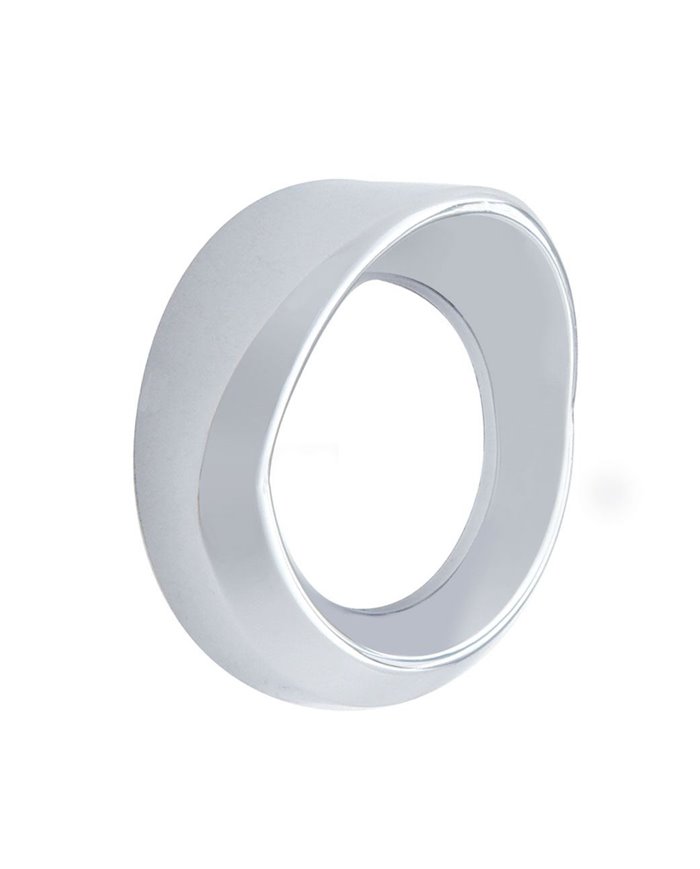 (CARD) CHROME PLASTIC "OIL PSI" GAUGE COVER W/ VISOR - PETERBILT 359 (CARD) CHROME PLASTIC "OIL PSI" GAUGE COVER W/ VISOR - PETERBILT 359