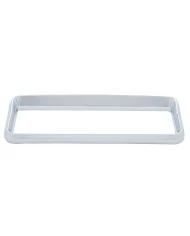 (CARD) CHROME PLASTIC KENWORTH "STUDIO SLEEPER" BEZEL W/ VISOR (CARD) CHROME PLASTIC KENWORTH "STUDIO SLEEPER" BEZEL W/ VISOR
