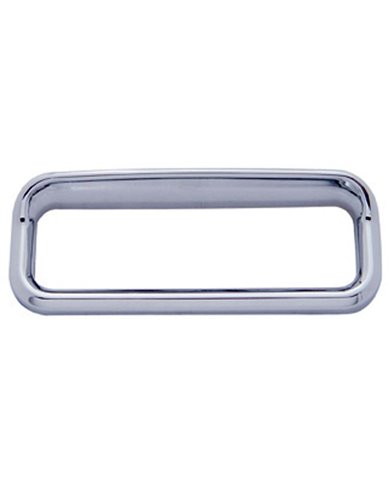 (CARD) CHROME PLASTIC FREIGHTLINER CENTURY INTERIOR EMBLEM BEZEL (CARD) CHROME PLASTIC FREIGHTLINER CENTURY INTERIOR EMBLEM BEZEL