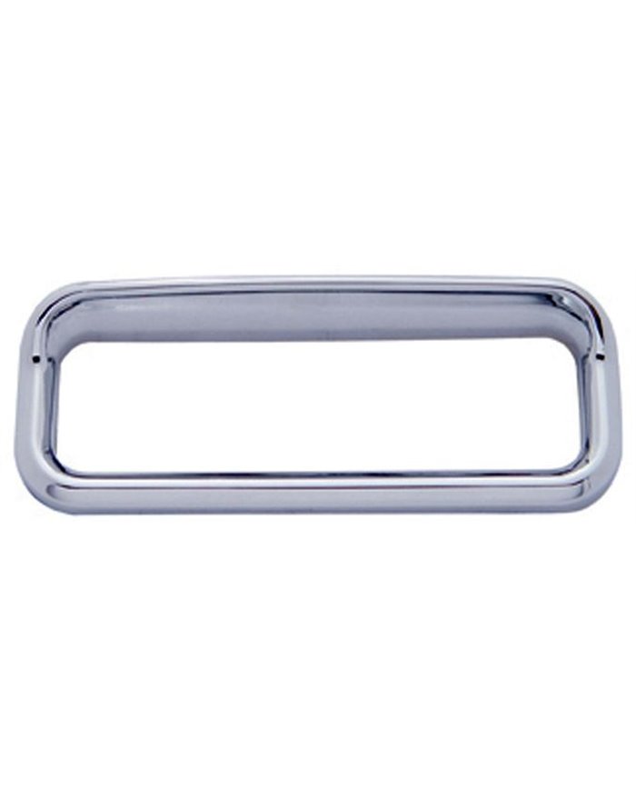 (CARD) CHROME PLASTIC FREIGHTLINER CENTURY INTERIOR EMBLEM BEZEL