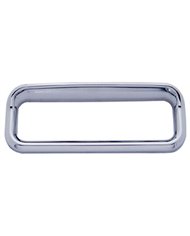 (CARD) CHROME PLASTIC FREIGHTLINER CENTURY INTERIOR EMBLEM BEZEL