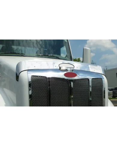 UP29001-430 Stainless Steel Bug Shield For 2013-2021 Peterbilt 579